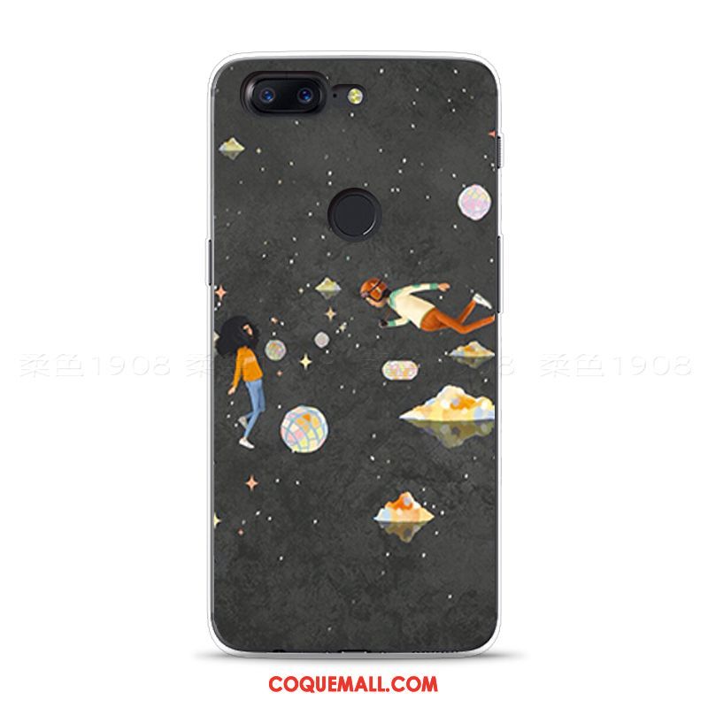 Étui Oneplus 5t Créatif Ciel Étoilé Gaufrage, Coque Oneplus 5t Tout Compris Art