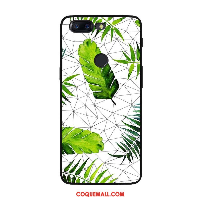 Étui Oneplus 5t Frais Nouveau Fluide Doux, Coque Oneplus 5t Vert Personnalité