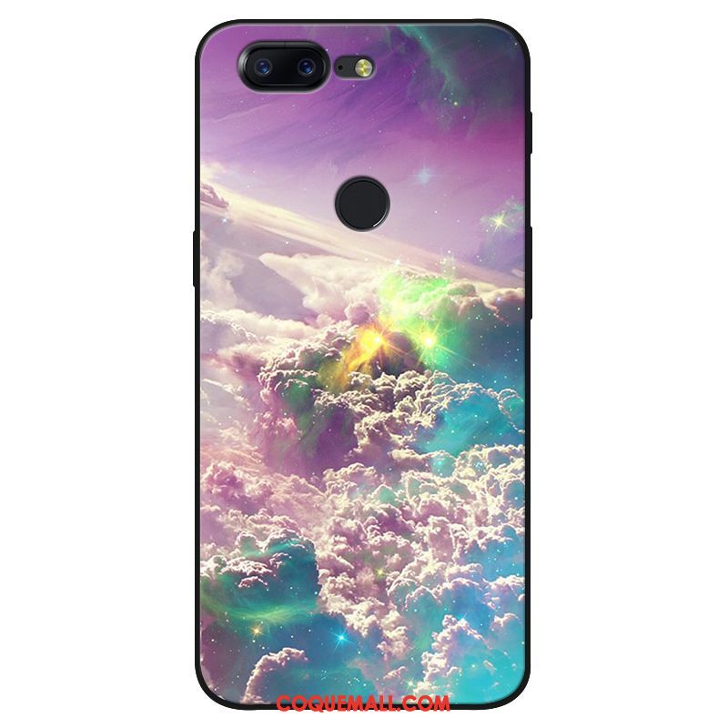 Étui Oneplus 5t Téléphone Portable Ciel Étoilé Fluide Doux, Coque Oneplus 5t Marque De Tendance Modèle