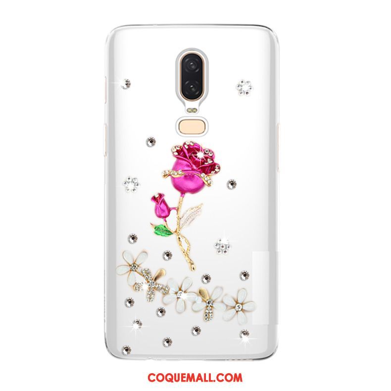 Étui Oneplus 6 Tendance Téléphone Portable Incassable, Coque Oneplus 6 Blanc Protection