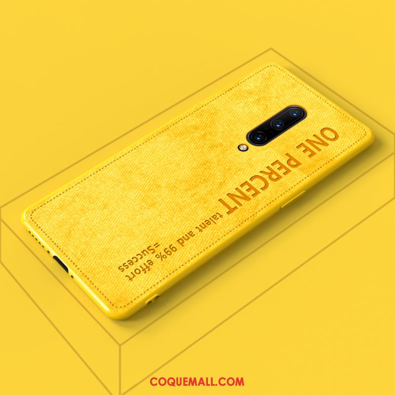 Étui Oneplus 7 Pro Fluide Doux Simple Téléphone Portable, Coque Oneplus 7 Pro Incassable Protection