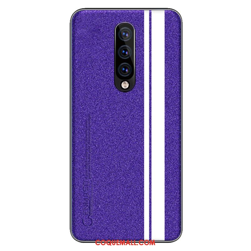 Étui Oneplus 7 Pro Incassable Créatif Silicone, Coque Oneplus 7 Pro Tout Compris Violet