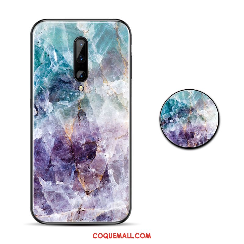 Étui Oneplus 7 Pro Miroir Incassable Bleu, Coque Oneplus 7 Pro Grand Protection