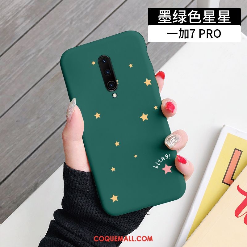 Étui Oneplus 7 Pro Vent Amour Charmant, Coque Oneplus 7 Pro Créatif Fluide Doux