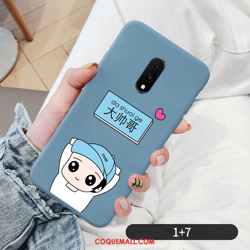 Étui Oneplus 7 Tout Compris Téléphone Portable Silicone, Coque Oneplus 7 Marque De Tendance Dessin Animé