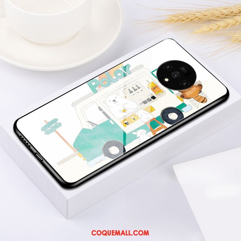 Étui Oneplus 7t Miroir Créatif Silicone, Coque Oneplus 7t Dessin Animé Protection