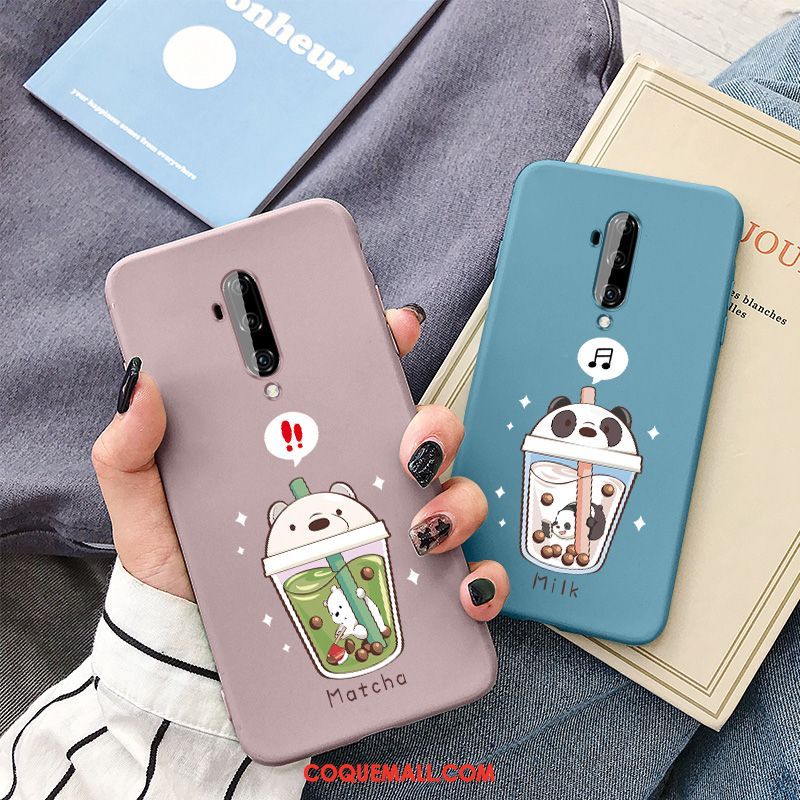 Étui Oneplus 7t Pro Dessin Animé Incassable Rose, Coque Oneplus 7t Pro Petit Charmant