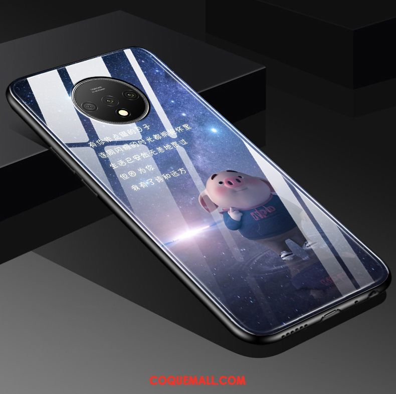 Étui Oneplus 7t Verre Amoureux Charmant, Coque Oneplus 7t Petit Nouveau