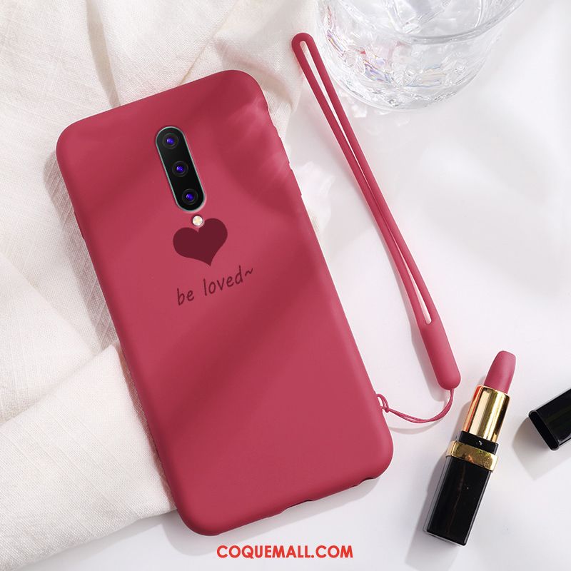 Étui Oneplus 8 Protection Très Mince Amoureux, Coque Oneplus 8 Jeunesse Net Rouge