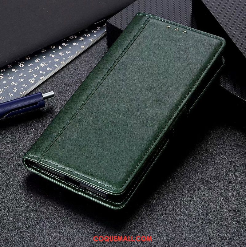 Étui Oneplus 8 Tout Compris En Cuir Téléphone Portable, Coque Oneplus 8 Vert Protection