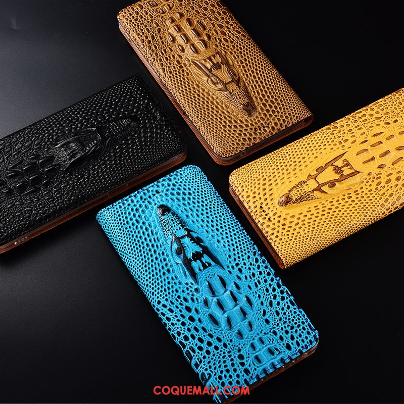 Étui Oneplus 8 Téléphone Portable Crocodile Protection, Coque Oneplus 8 En Cuir Incassable