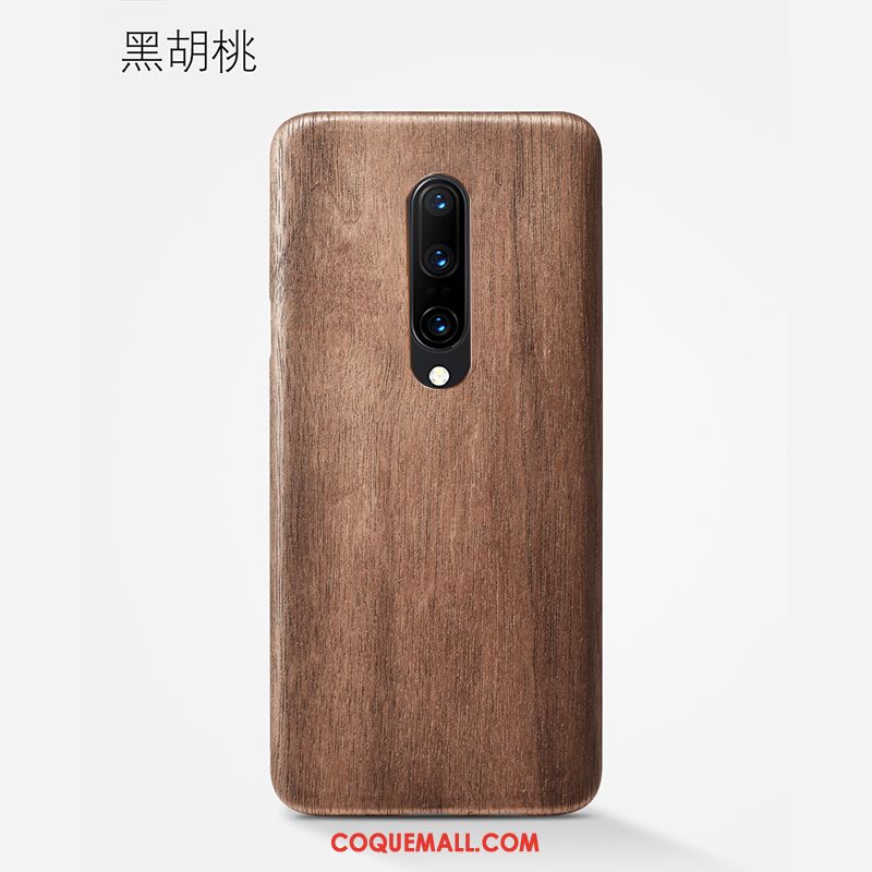 Étui Oneplus 8 Téléphone Portable Délavé En Daim Bois, Coque Oneplus 8 Protection Fleur