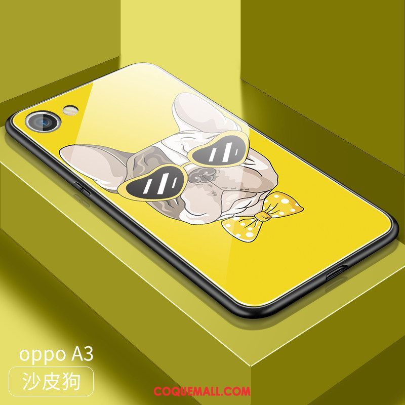 Étui Oppo A3 Téléphone Portable Dessin Animé Tendance, Coque Oppo A3 Verre Tout Compris