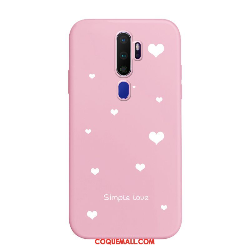 Étui Oppo A5 2020 Dessin Animé Net Rouge Silicone, Coque Oppo A5 2020 Téléphone Portable Tendance