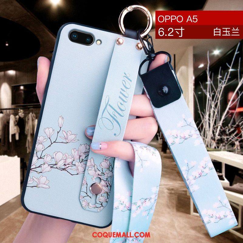 Étui Oppo A5 Incassable Très Mince Tendance, Coque Oppo A5 Silicone Tout Compris