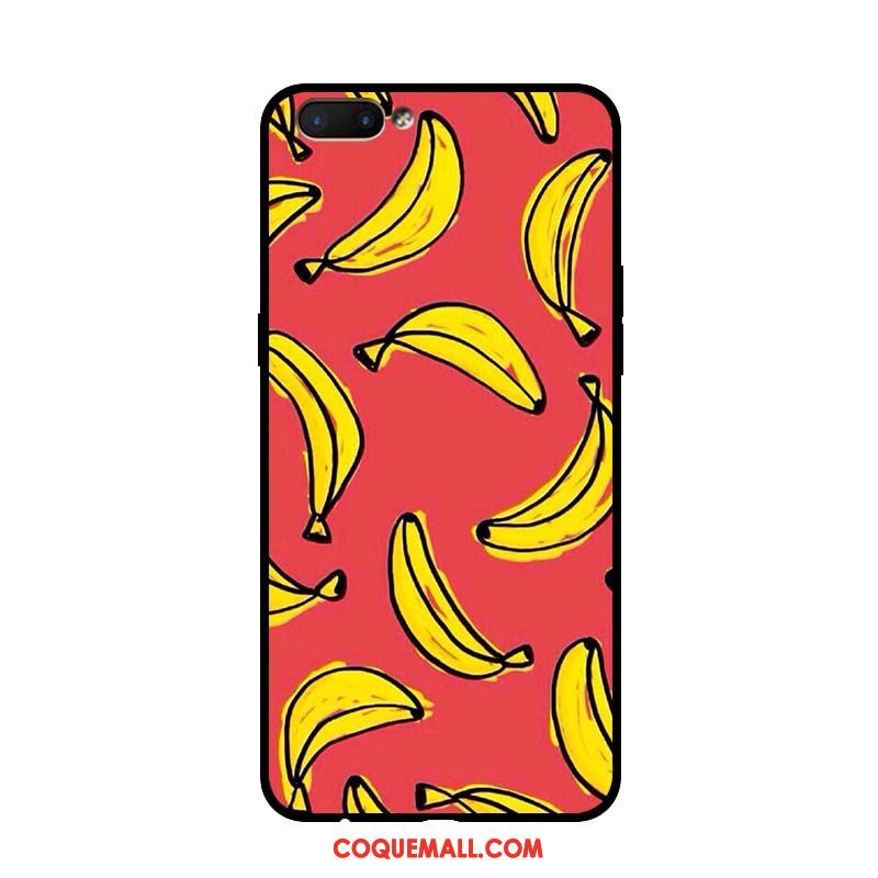 Étui Oppo A5 Petit Incassable Fluide Doux, Coque Oppo A5 Rouge Silicone