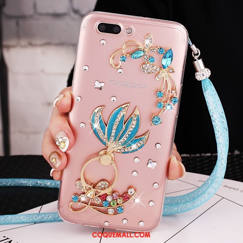 Étui Oppo A5 Téléphone Portable Créatif Incassable, Coque Oppo A5 Nouveau Ornements Suspendus