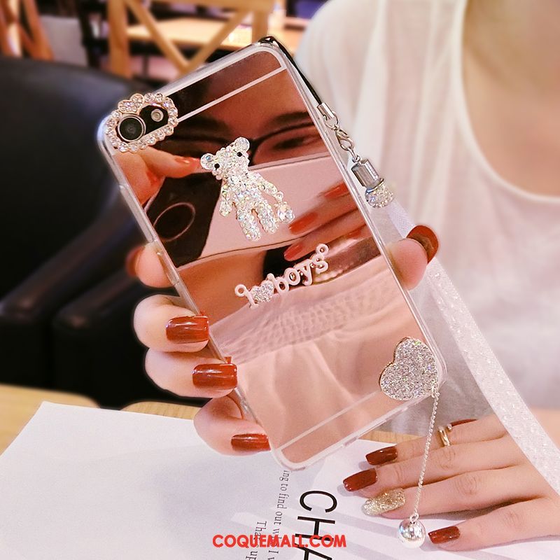 Étui Oppo A73 Créatif Téléphone Portable Nouveau, Coque Oppo A73 Marque De Tendance Strass