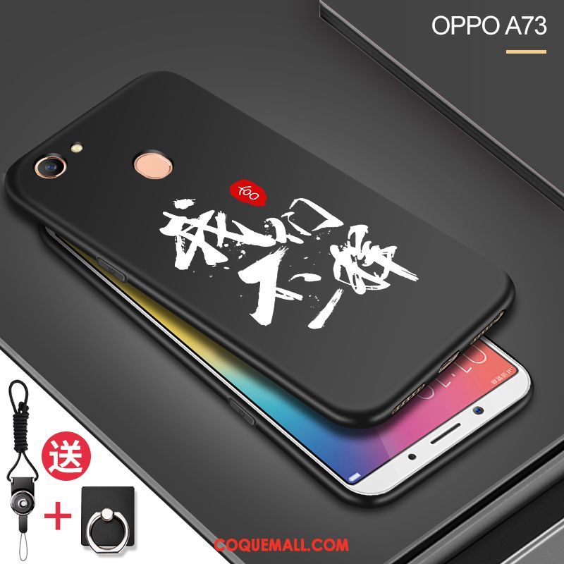 Étui Oppo A73 Délavé En Daim Charmant Silicone, Coque Oppo A73 Personnalité Tout Compris