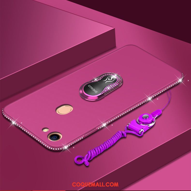 Étui Oppo A73 Personnalité Violet Incassable, Coque Oppo A73 Fluide Doux Tout Compris