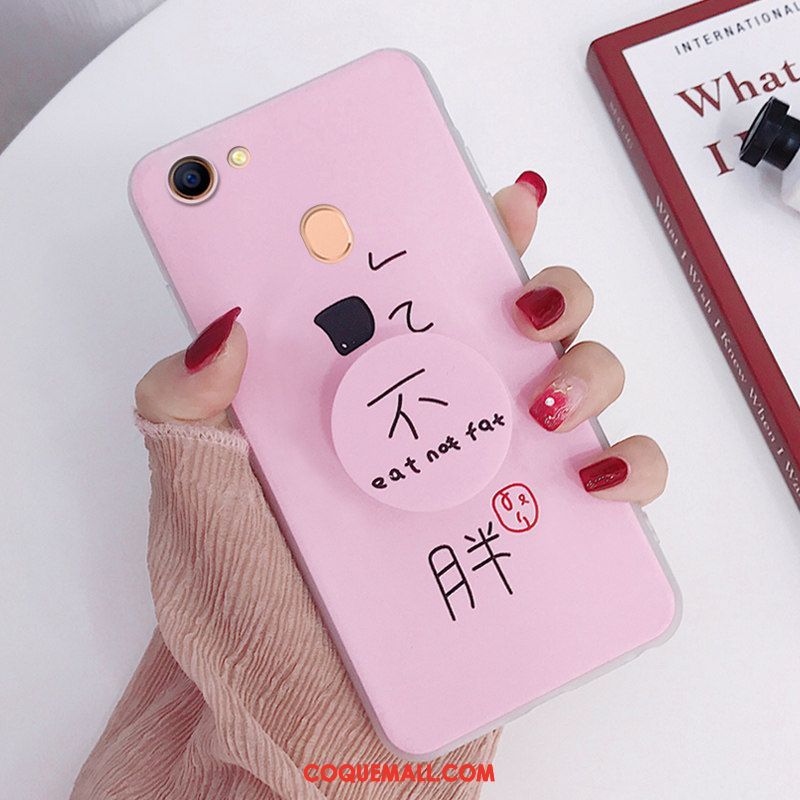 Étui Oppo A73 Tendance Personnalité Tout Compris, Coque Oppo A73 Rose Téléphone Portable