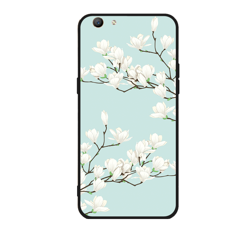 Étui Oppo A83 Créatif Vert Tendance, Coque Oppo A83 Téléphone Portable Ornements Suspendus