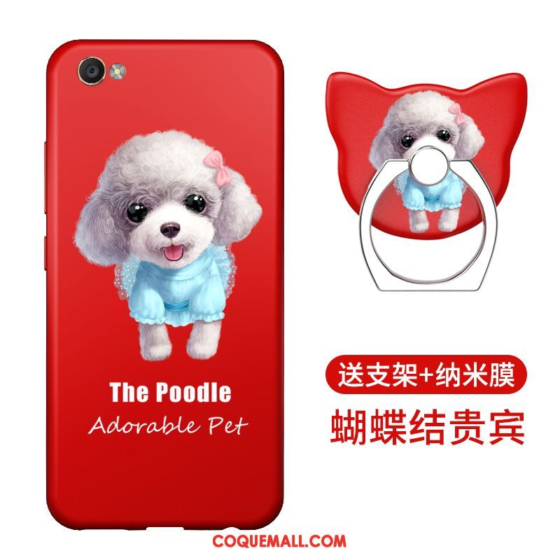 Étui Oppo A83 Tout Compris Tendance Incassable, Coque Oppo A83 Rouge Silicone