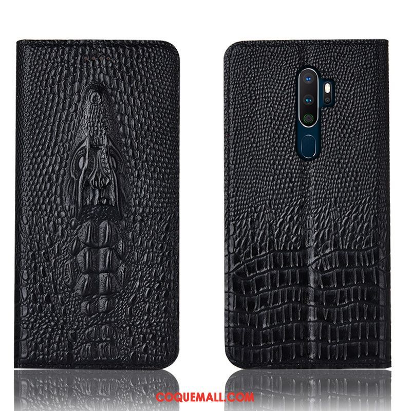 Étui Oppo A9 2020 Protection Incassable En Cuir, Coque Oppo A9 2020 Téléphone Portable Tout Compris