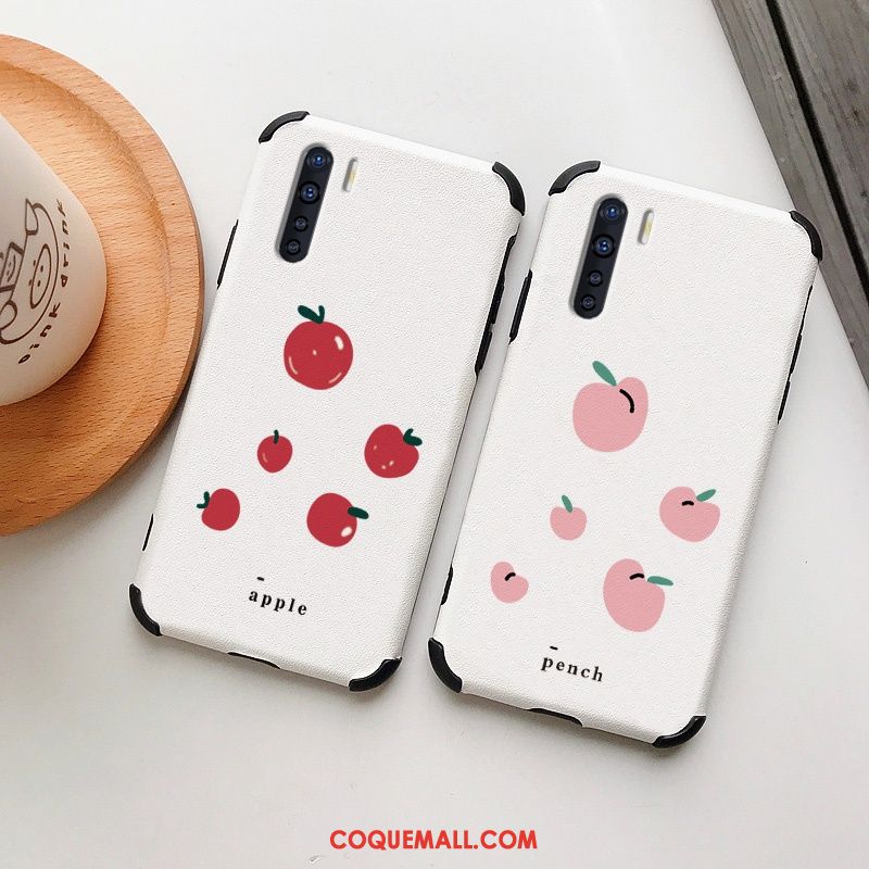 Étui Oppo A91 Téléphone Portable Personnalité Dessin Animé, Coque Oppo A91 Citron Modèle Fleurie