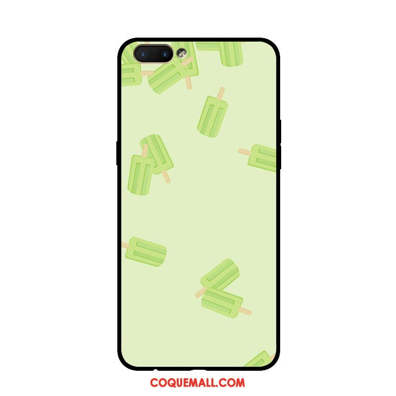 Étui Oppo Ax5 Frais Silicone Vert, Coque Oppo Ax5 Fluide Doux Petit