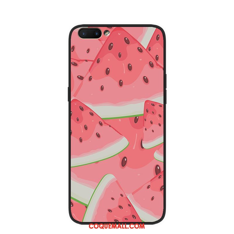 Étui Oppo Ax5 Fruit Rose Téléphone Portable, Coque Oppo Ax5 Fluide Doux Frais