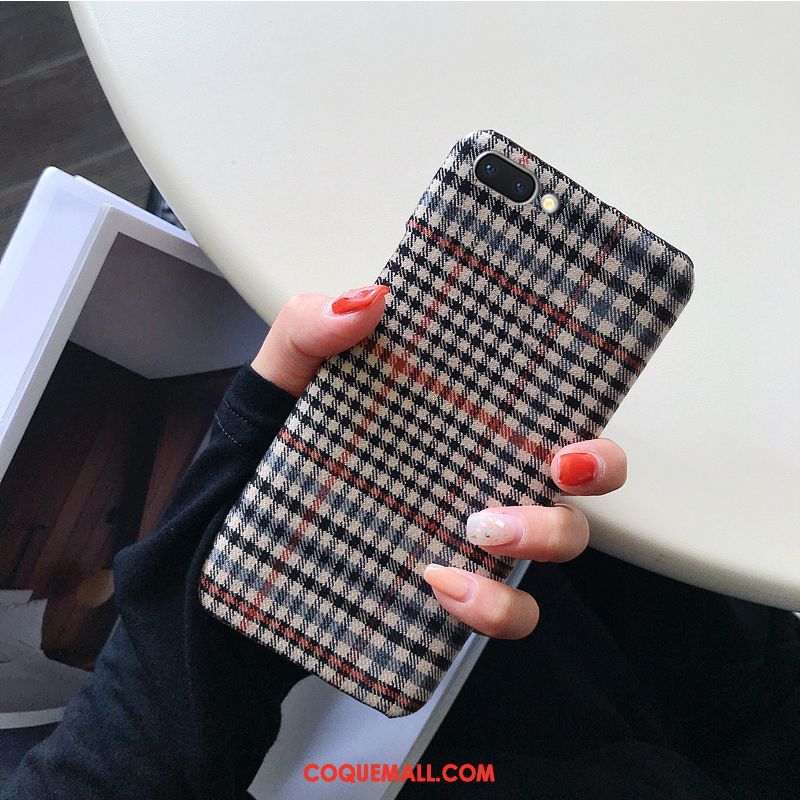 Étui Oppo Ax5 Protection Noir Plaid, Coque Oppo Ax5 Modèle Fleurie Téléphone Portable