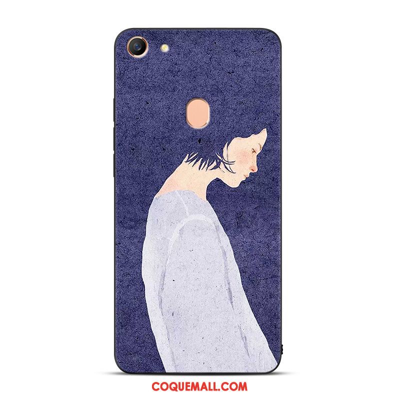 Étui Oppo F5 Youth Peinture À L'huile Art Petit, Coque Oppo F5 Youth Frais Clair