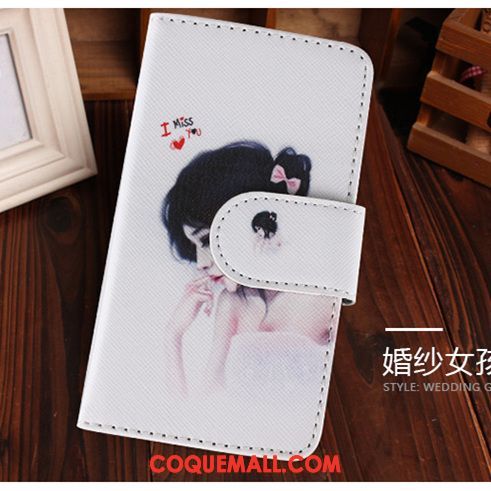 Étui Oppo F7 Ornements Suspendus Charmant Incassable, Coque Oppo F7 Blanc Dessin Animé