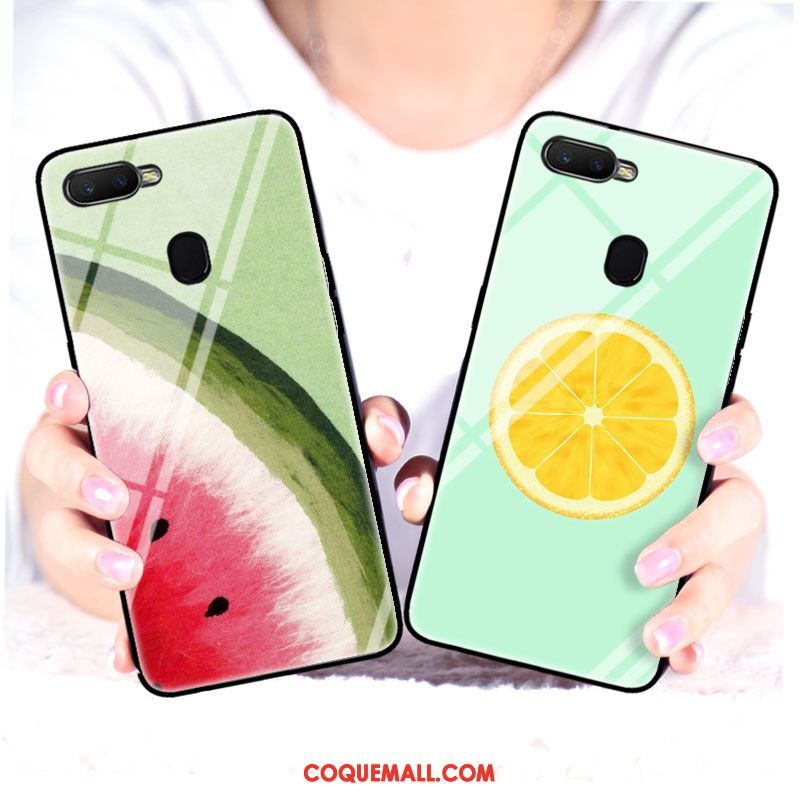 Étui Oppo F9 Incassable Créatif Personnalité, Coque Oppo F9 Tout Compris Fruit