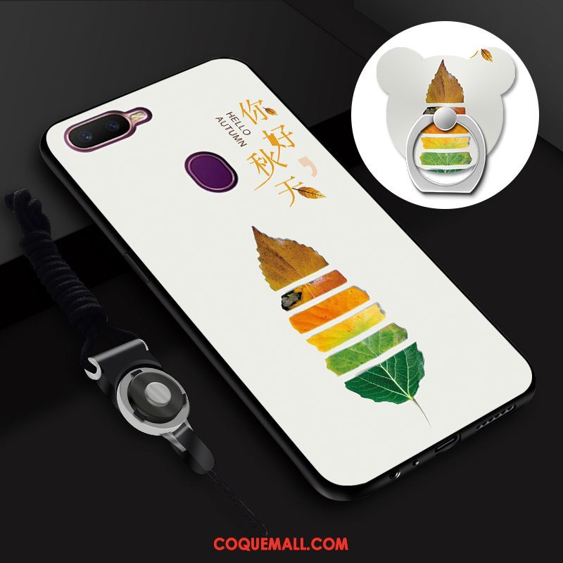 Étui Oppo F9 Starry Téléphone Portable Vent Blanc, Coque Oppo F9 Starry Art Tendance