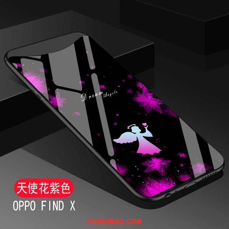 Étui Oppo Find X Silicone Protection Personnalité, Coque Oppo Find X Mode Téléphone Portable