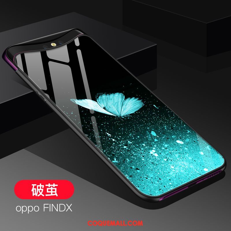 Étui Oppo Find X Téléphone Portable Personnalité Protection, Coque Oppo Find X Silicone Tendance