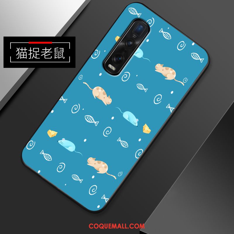 Étui Oppo Find X2 Pro Dessin Animé Incassable Tout Compris, Coque Oppo Find X2 Pro En Silicone Petit