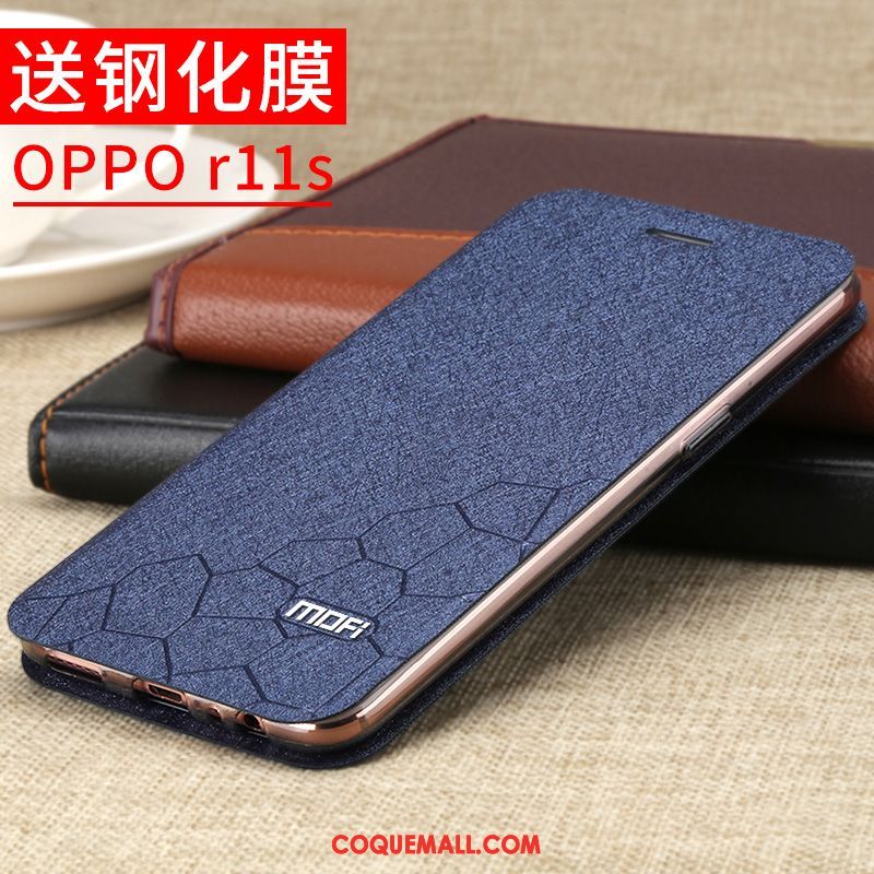 Étui Oppo R11s Amoureux Incassable Tout Compris, Coque Oppo R11s Protection Délavé En Daim