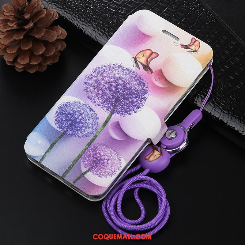 Étui Oppo R11s Charmant Téléphone Portable Tout Compris, Coque Oppo R11s Violet Dessin Animé