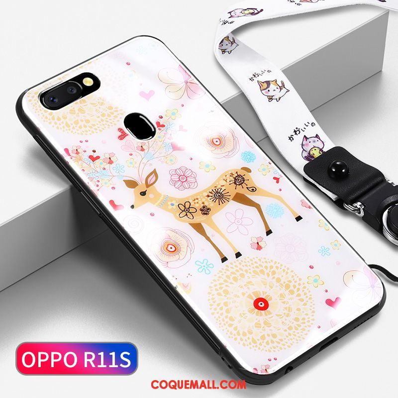 Étui Oppo R11s Dessin Animé Personnalité Tout Compris, Coque Oppo R11s Ornements Suspendus Téléphone Portable