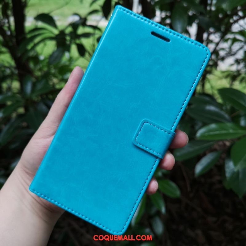 Étui Oppo R11s Fluide Doux Nouveau Tendance, Coque Oppo R11s Silicone Bleu