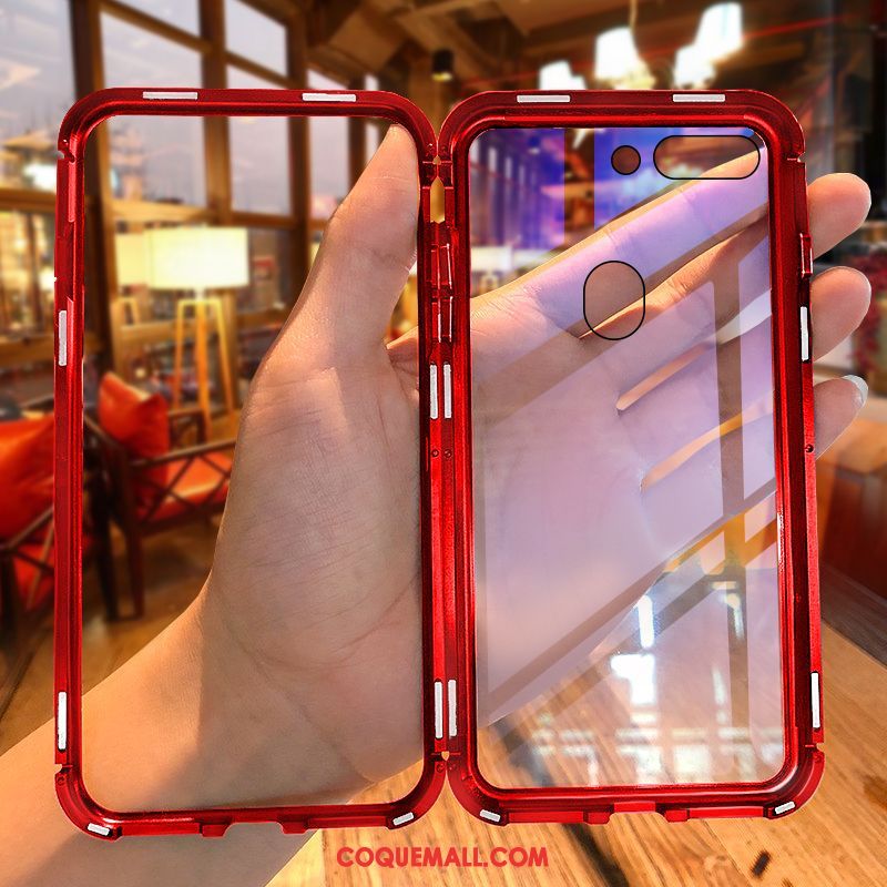 Étui Oppo R11s Personnalité Marque De Tendance Net Rouge, Coque Oppo R11s Border Métal