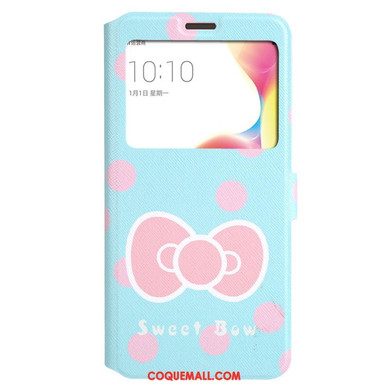 Étui Oppo R11s Étui En Cuir Incassable Windows, Coque Oppo R11s Fluide Doux Dessin Animé