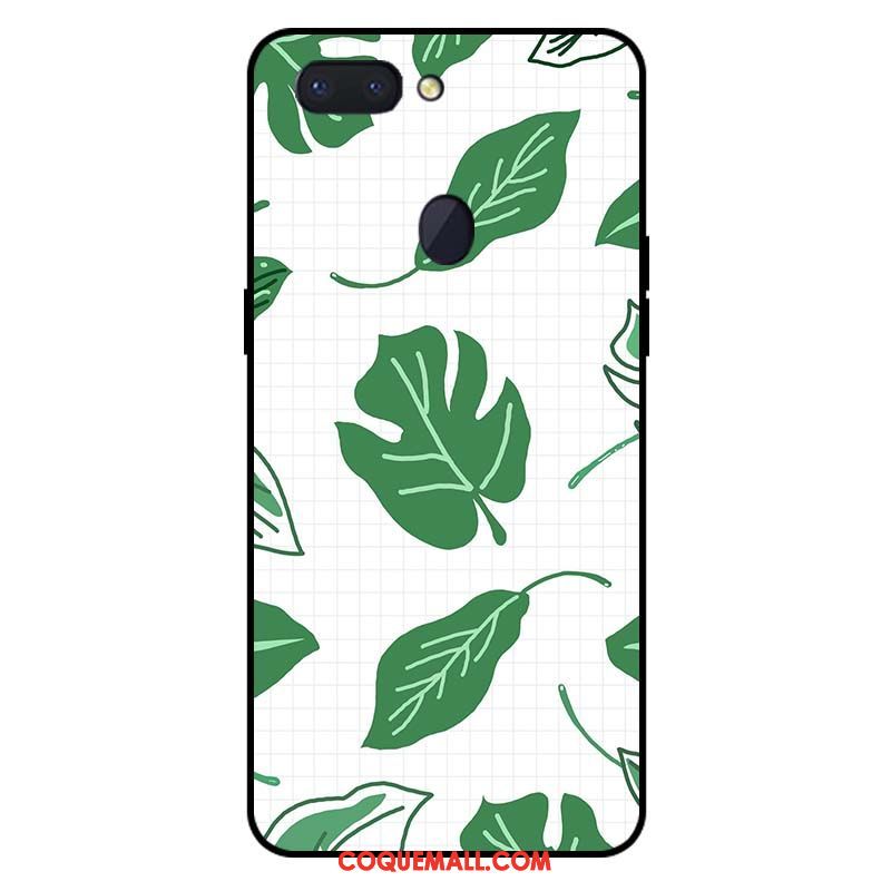 Étui Oppo R15 Fluide Doux Créatif Téléphone Portable, Coque Oppo R15 Personnalité Vert