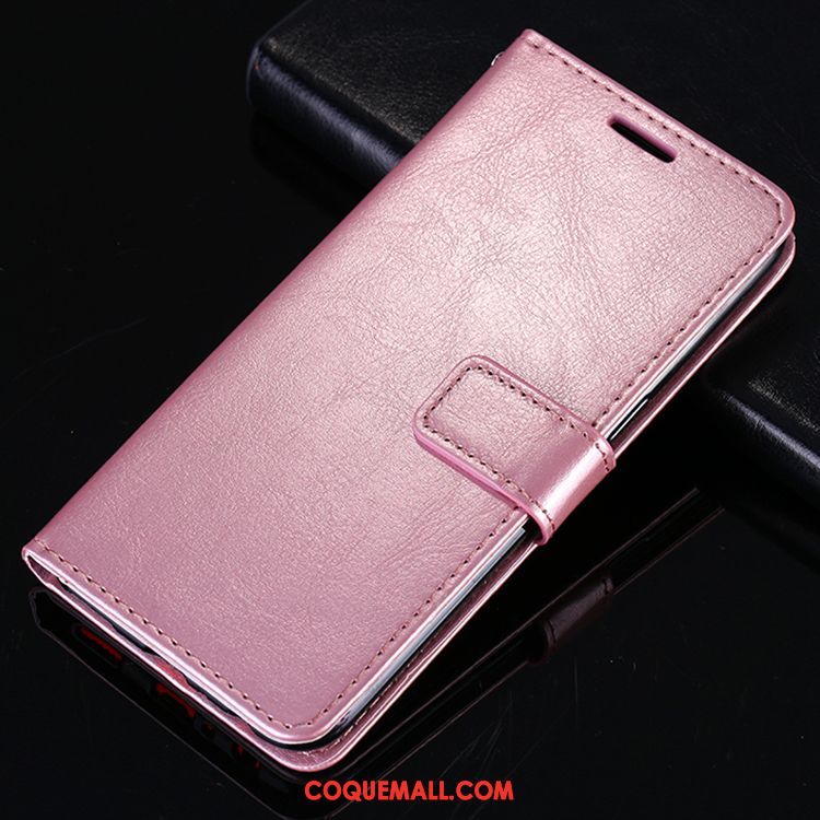 Étui Oppo R15 Pro Étui En Cuir Incassable Tout Compris, Coque Oppo R15 Pro Silicone Rose