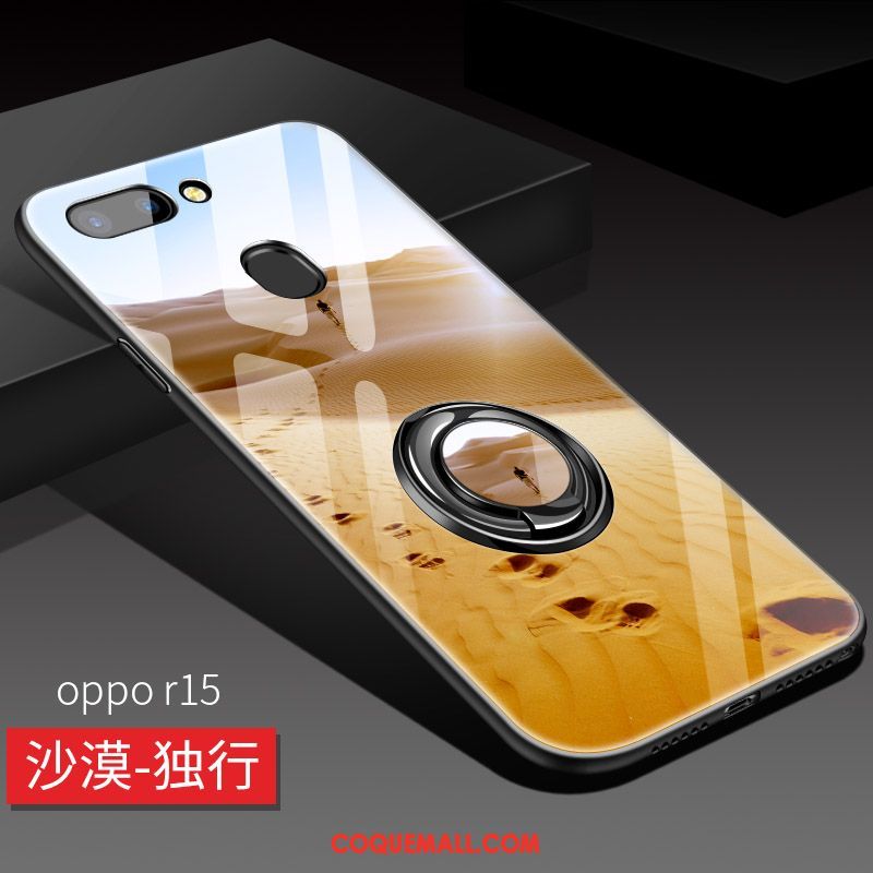 Étui Oppo R15 Tendance Très Mince Jaune, Coque Oppo R15 Silicone Téléphone Portable