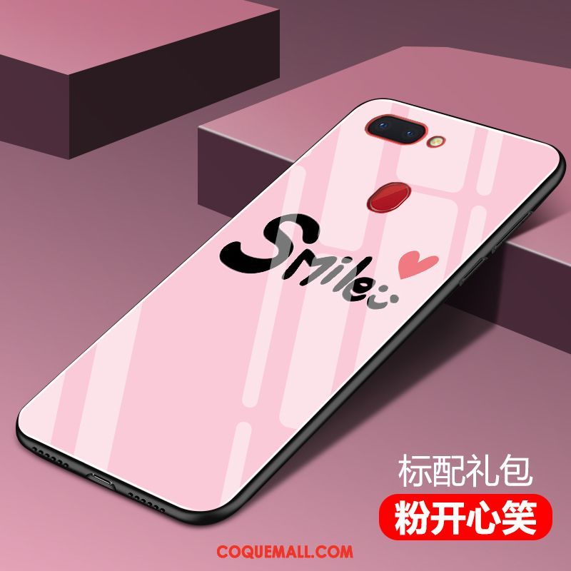 Étui Oppo R15 Tendance Étoile Net Rouge, Coque Oppo R15 Charmant Rose