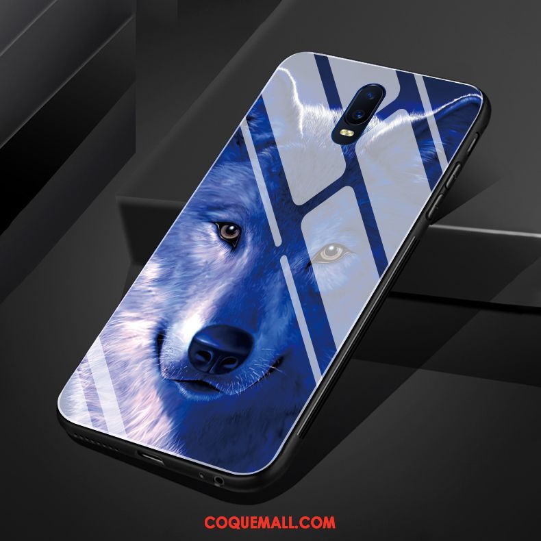 Étui Oppo R17 Bleu Tigre Créatif, Coque Oppo R17 Tout Compris Personnalité